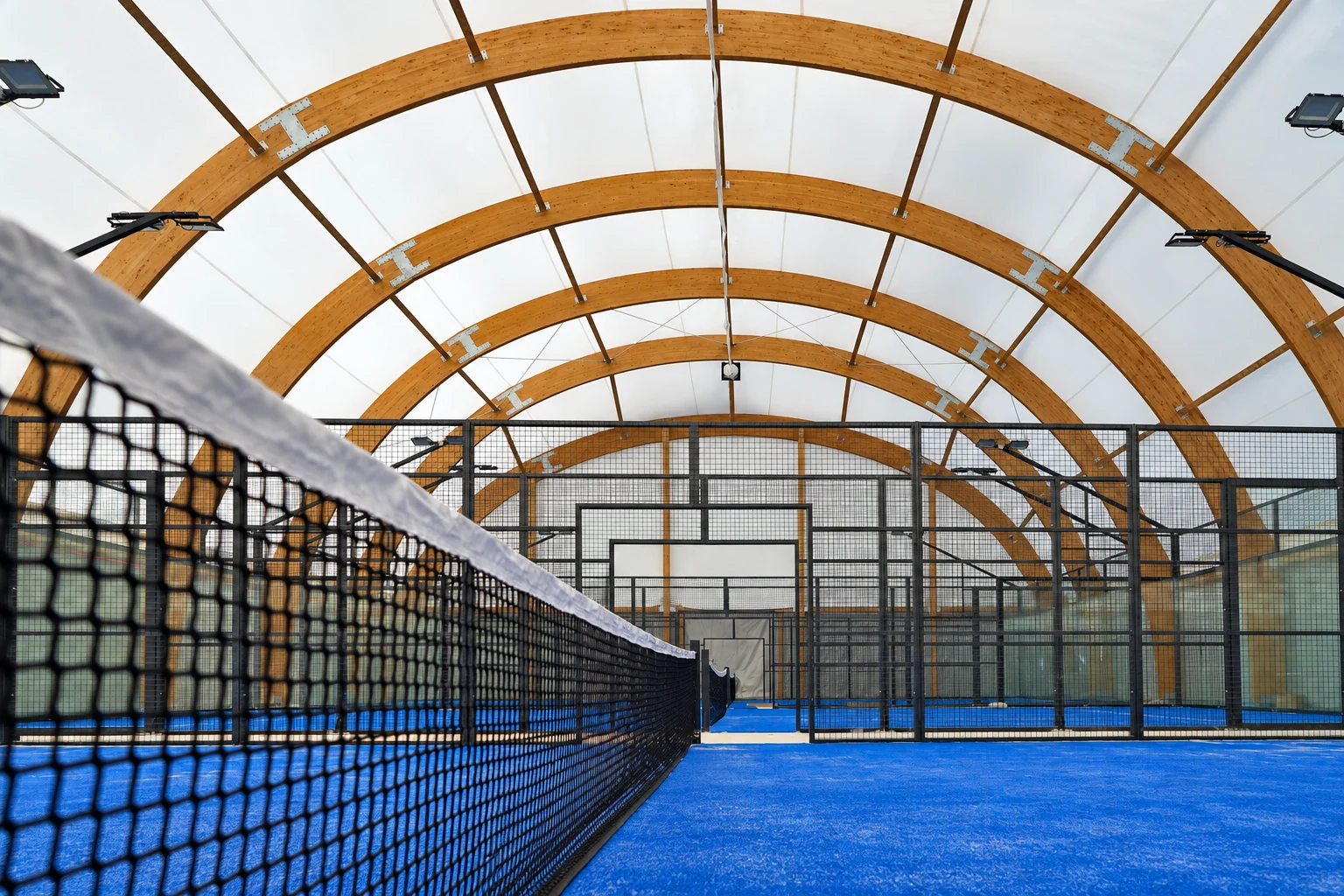 Centro padel di Barlassina · rielaborazione illustrativa del contesto