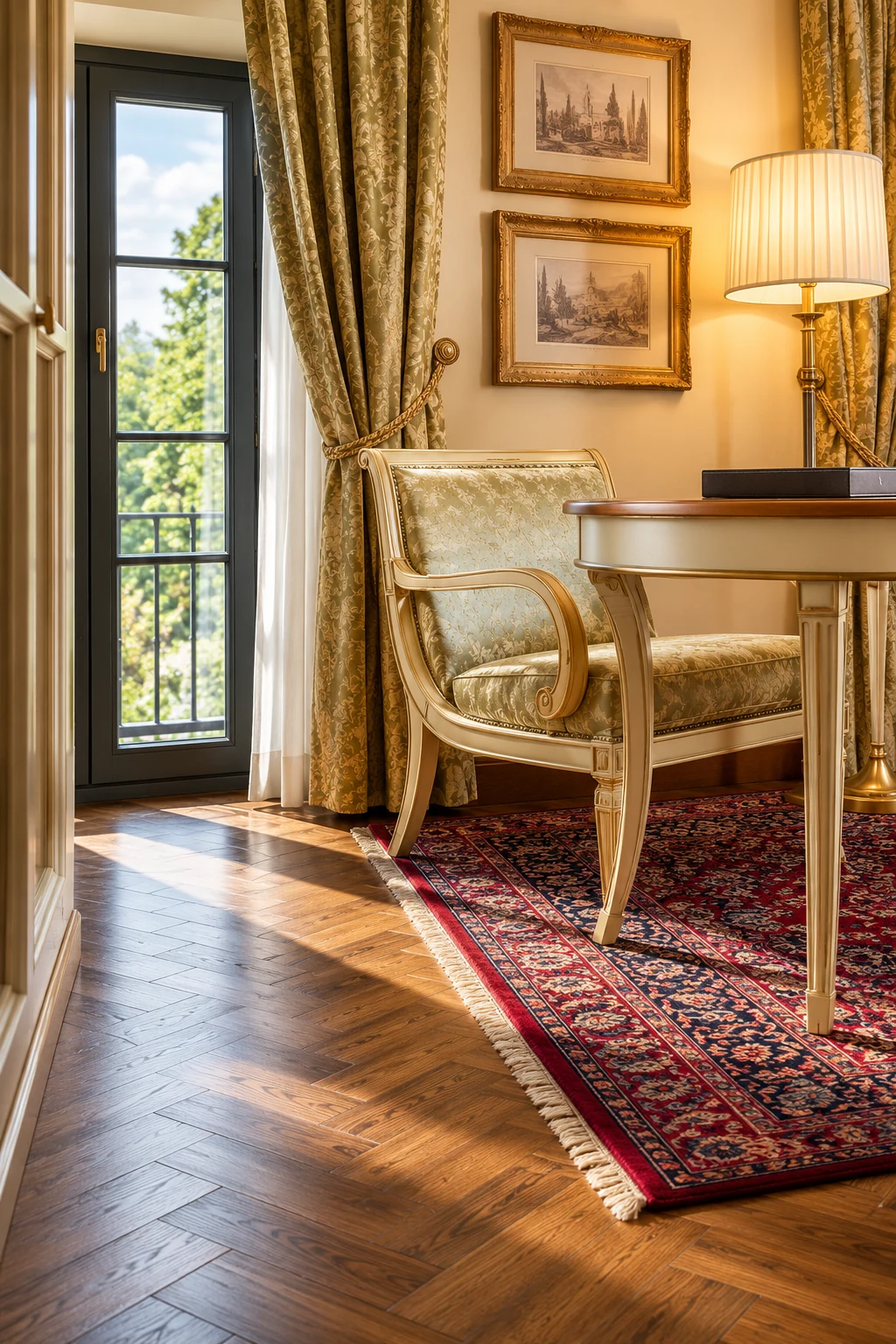 Grand Hotel Villa Torretta · Dettaglio architettonico · rielaborazione illustrativa